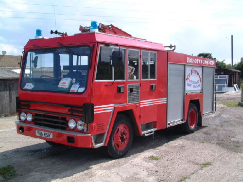 Red Fire Engine limousine hire in Newcastle, Sunderland, Durham, North East